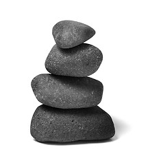 Image showing Zen stones