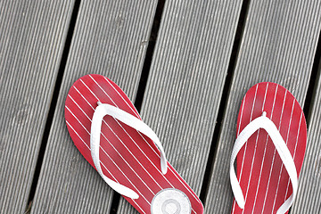 Image showing Flip flops