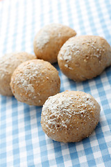 Image showing Whole meal bread rolls