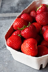 Image showing Fresh strawberries