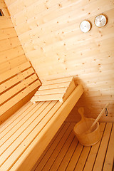 Image showing Sauna