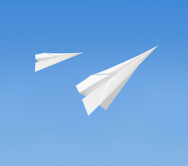 Image showing Paperplanes