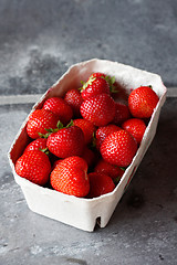 Image showing Fresh strawberries