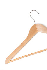 Image showing Wooden hanger