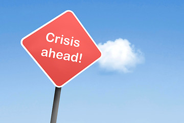 Image showing Crisis ahead