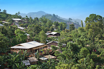 Image showing Northern Thai village