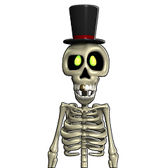 Image showing Top Hat Skeleton