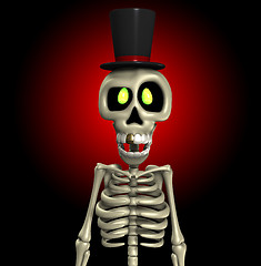 Image showing Top Hat Skeleton