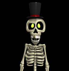 Image showing Top Hat Skeleton