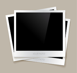 Image showing Empty photos vector illustration