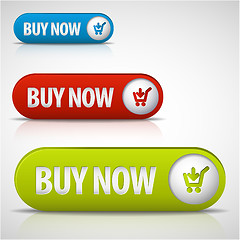 Image showing set of buy now buttons