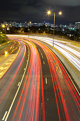 Image showing Highway traffic