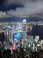 Image showing night Hong Kong