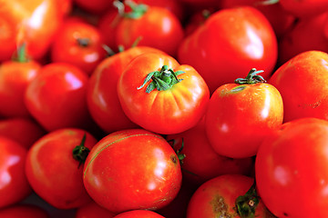 Image showing organic tomato in market
