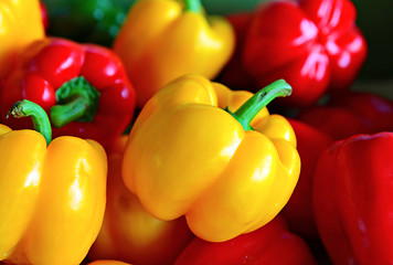 Image showing organic sweet pepper