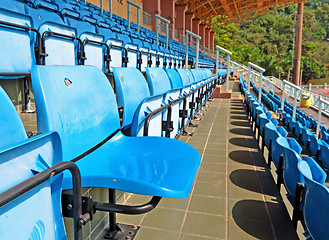 Image showing seats in stadium