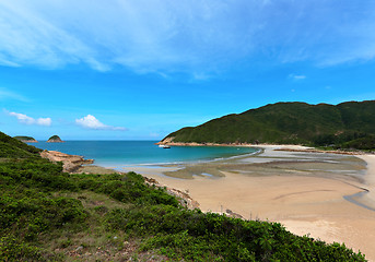 Image showing Sai Wan beach , Hong Kong