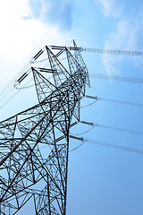 Image showing power transmission tower