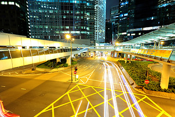 Image showing modern urban city at night