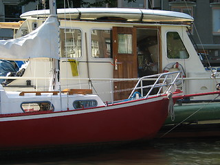 Image showing Amsterdam Boats