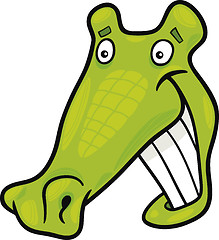 Image showing cartoon crocodile