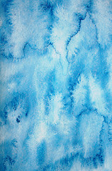 Image showing Abstract watercolor background on paper texture