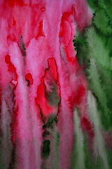 Image showing Abstract watercolor background on paper texture 