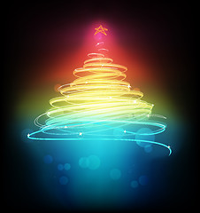 Image showing Christmas tree