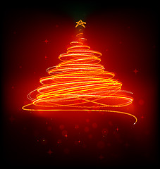 Image showing Christmas tree