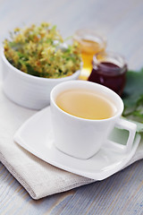 Image showing linden tea