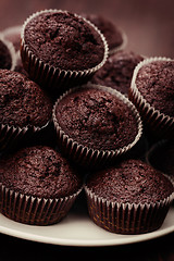 Image showing chocolate muffins