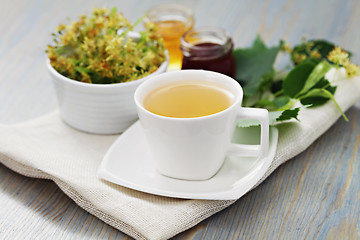 Image showing linden tea