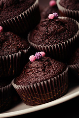 Image showing chocolate muffins