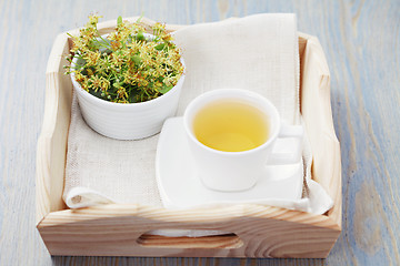 Image showing linden tea