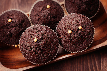 Image showing chocolate muffins