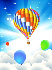 Image showing hot air balloon