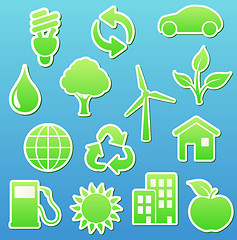 Image showing eco icons