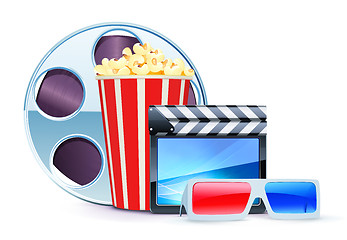 Image showing cinema background