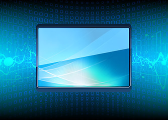 Image showing modern Plasma TV