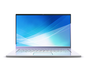 Image showing modern laptop
