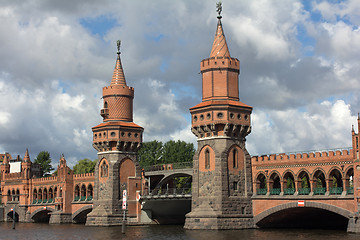 Image showing Towers of the Upper tree bridge