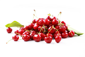 Image showing Cherry on white background