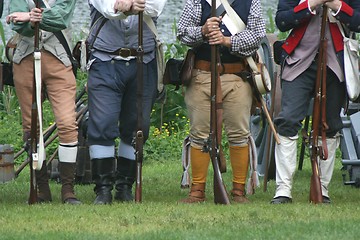 Image showing Colonial Militiamen