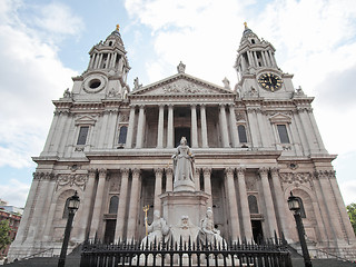 Image showing St Paul Cathedral, London