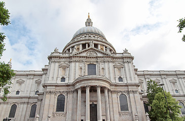 Image showing St Paul Cathedral, London