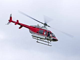 Image showing Rescue helicopter