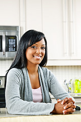 Image showing Woman in kitchen