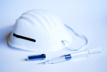 Image showing syringe and mask