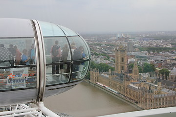 Image showing View from London eye