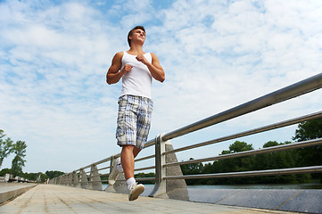 Image showing Jogging sport man